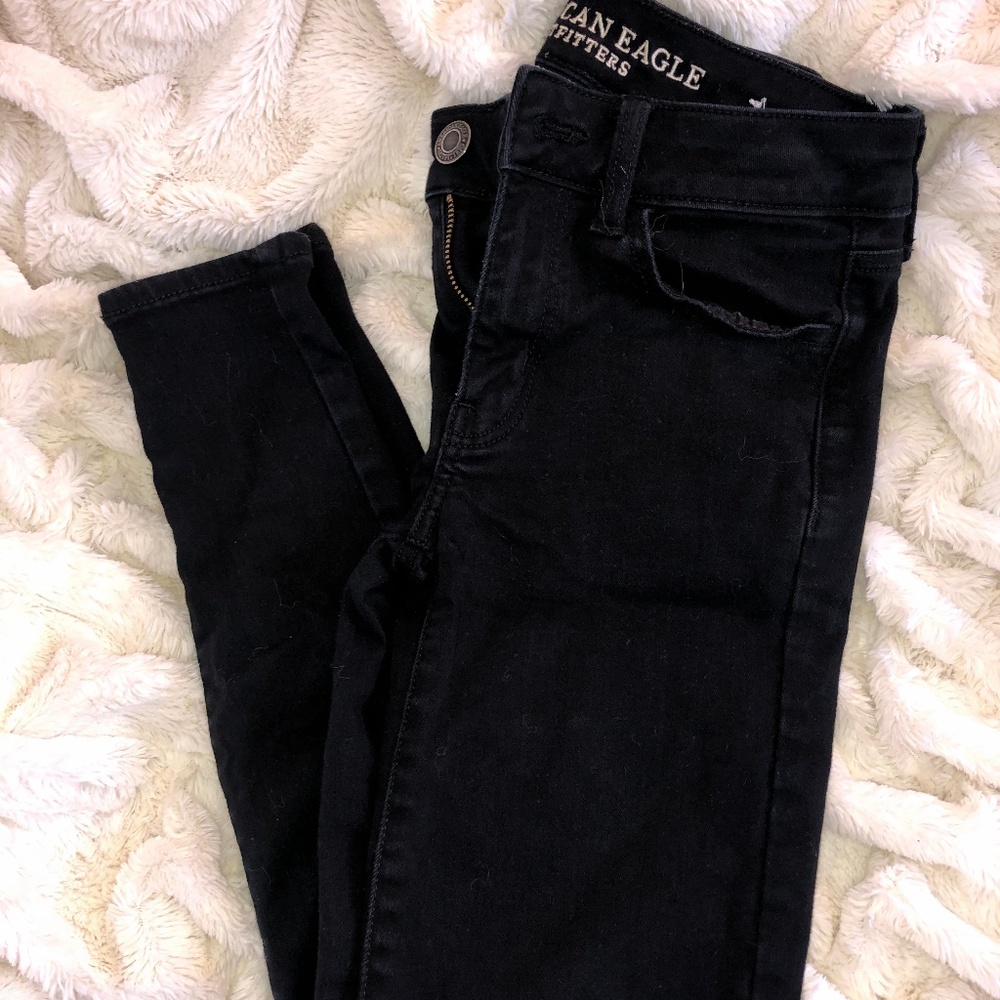 American Eagle Women's Jegging Pant Black size 2